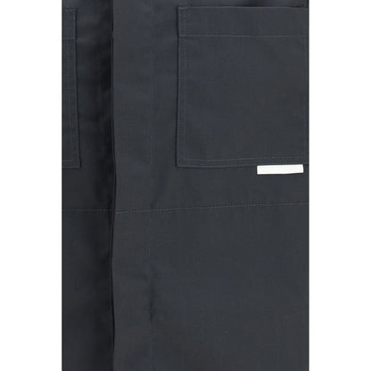 GR10K Gray Cotton Jackets And Coat