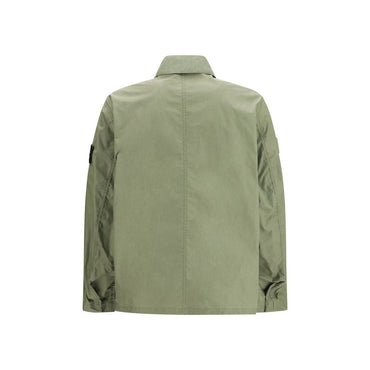 Stone Island Bicolor Polyester Coat