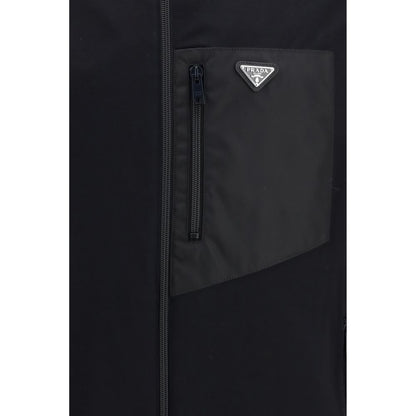 Prada Black Cotton Shell Jacket
