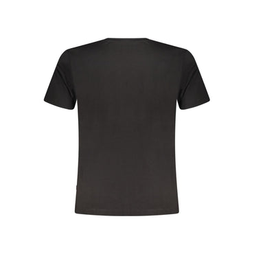 Guess Jeans Black Organic Cotton Men T-Shirt