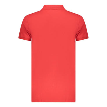 Iceberg Rosso Cotton Mens Polo Shirt