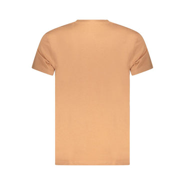 Iceberg Marrone Cotton Men T-Shirt