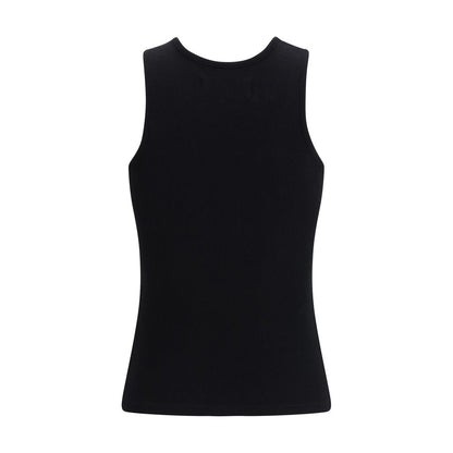 Vivienne Westwood Black Cotton Tank Tops