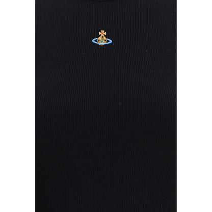 Vivienne Westwood Black Cotton Tank Tops