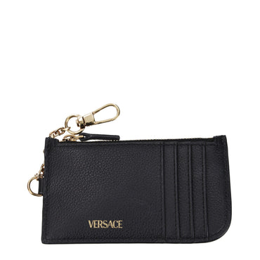 Versace Black Leather Wallet