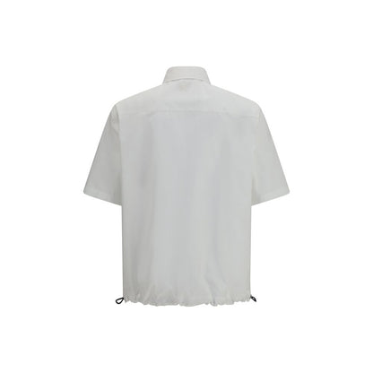 Fendi White Cotton Shortsleeve Shirt