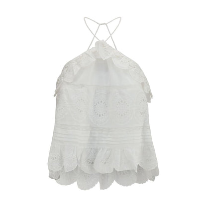 Marant Etoile White Polyester Blouse
