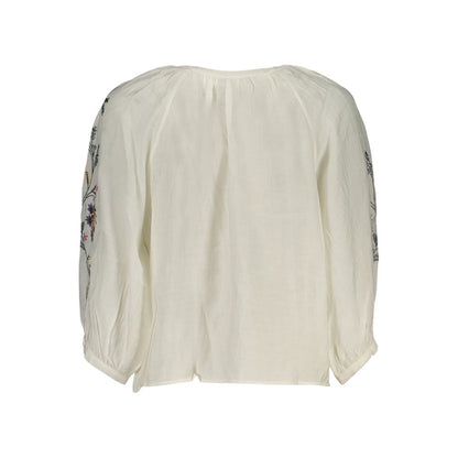 Desigual Roman Blue Viscosa Women's Shirt