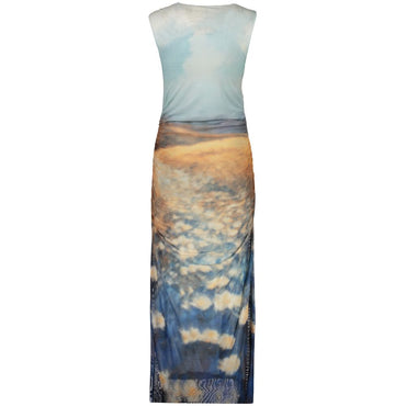 Desigual Azzurro Polyester Women Dress