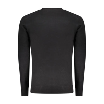 Accademia Militare Black Cotton Men's Sweater