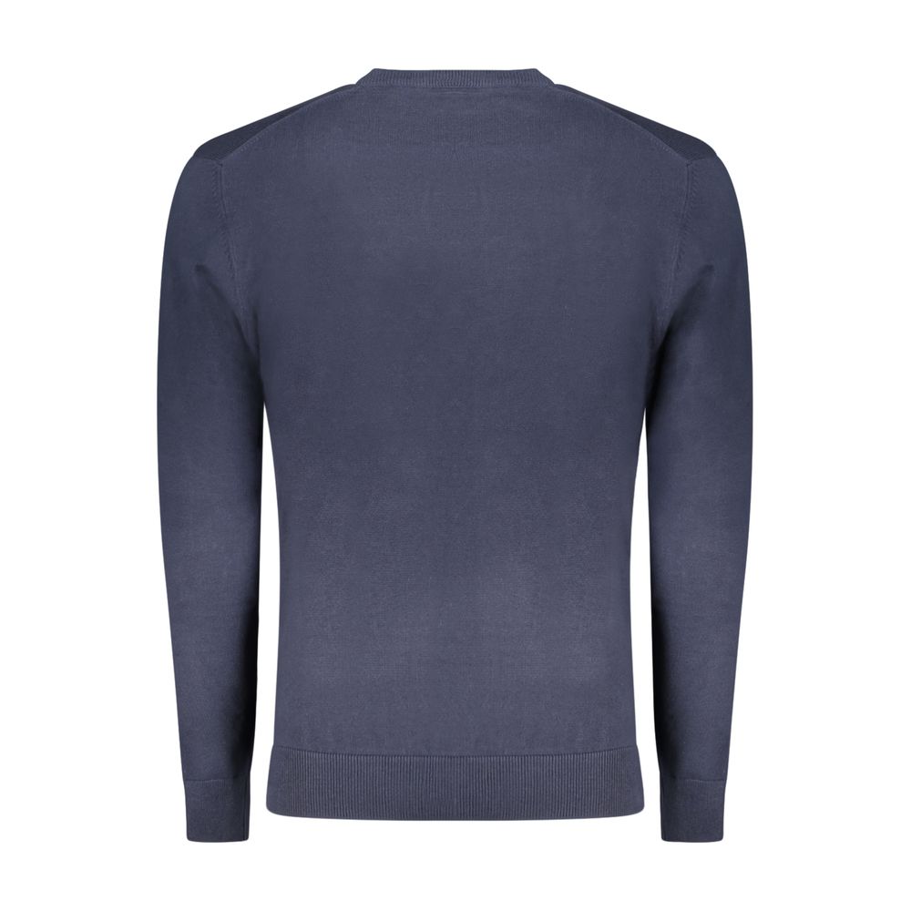 Accademia Militare Blu Cotton Men's Sweater
