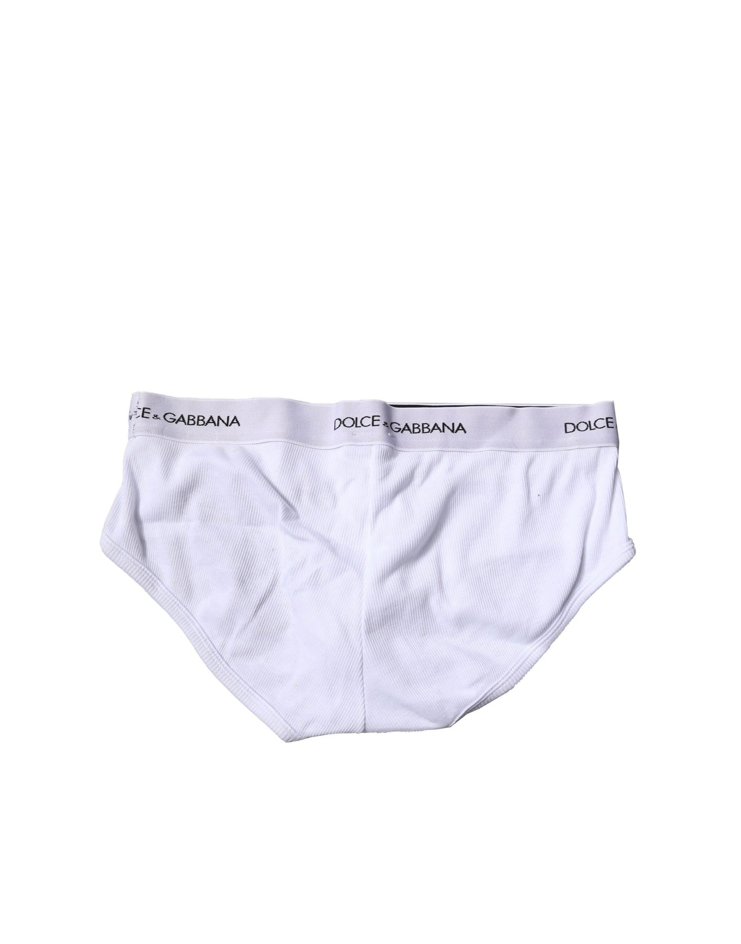 Dolce & Gabbana White Logo Waistband Men Brando Brie Underwear
