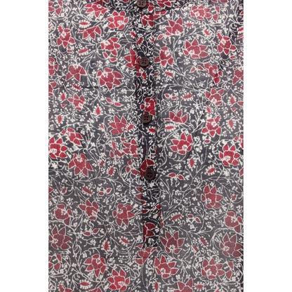 Marant Etoile Purple Cotton Pattern Shirt