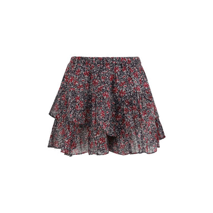 Marant Etoile Purple Cotton Bermuda Shorts