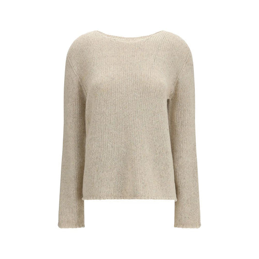 The Row Beige Cashmere Sweater