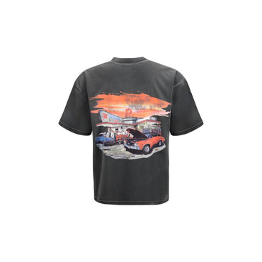 Represent Gray Cotton T-Shirt