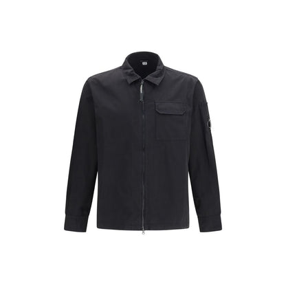 C.P. Company Black Cotton Denim Jacket