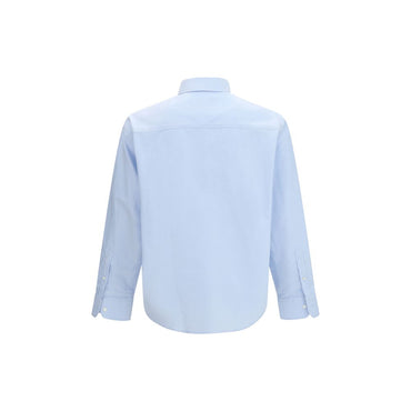 Ami Paris Blue Cotton Dress Shirt