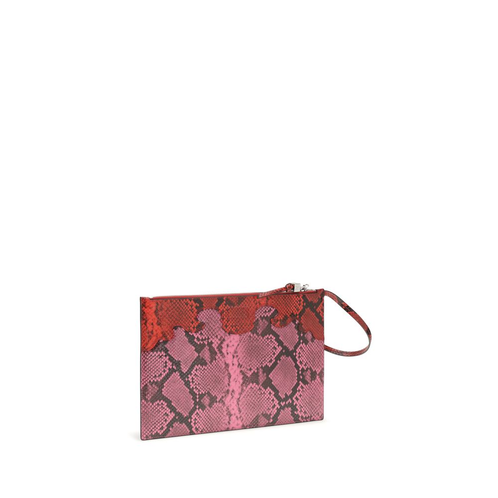 Ganni Multicolor Polyester Clutch Bag