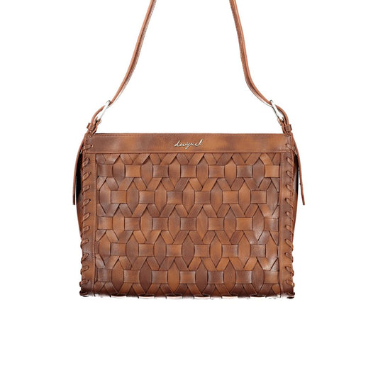 Desigual Marrone Poliuretano Women Handbag