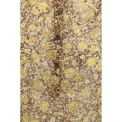 Marant Etoile Bicolor Cotton Pattern Shirt