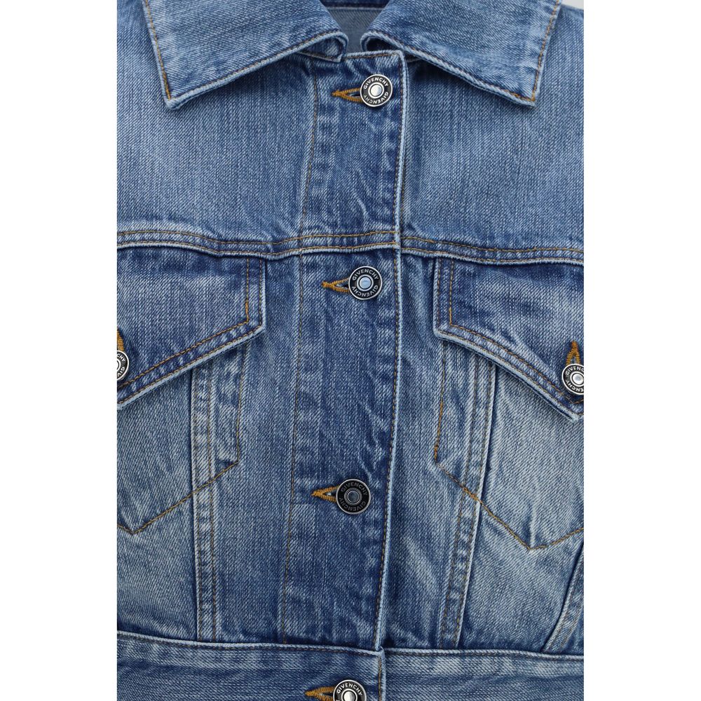 Givenchy Blue Cotton Denim Jacket