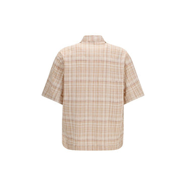 Sunflower Orange Cotton Pattern Shirt
