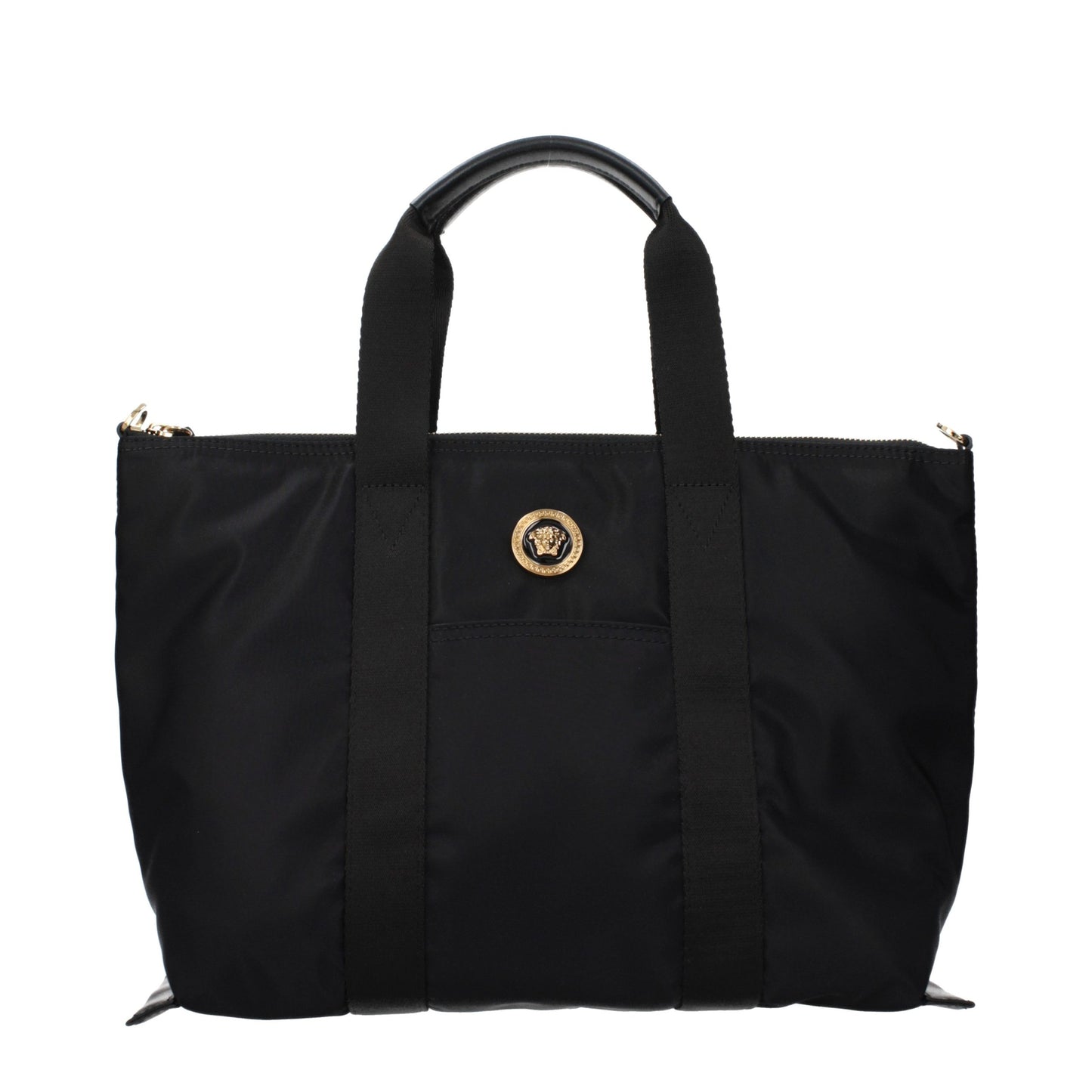 Versace Black Nylon Handbag