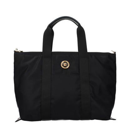 Versace Black Nylon Handbag