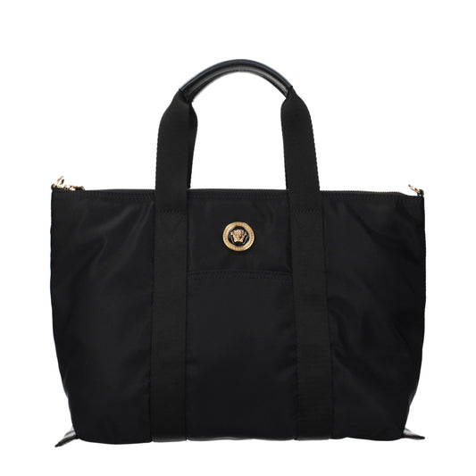 Versace Black Nylon Handbag