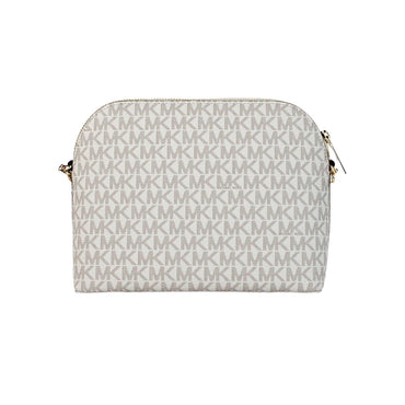 Michael Kors Women'S Back Slip Pocket Signature Canvas Crossbody Bag