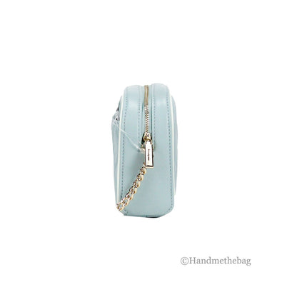 Kate Spade Carey Mini Wild Sage Quilted Smooth Leather Camera Crossbody Bag