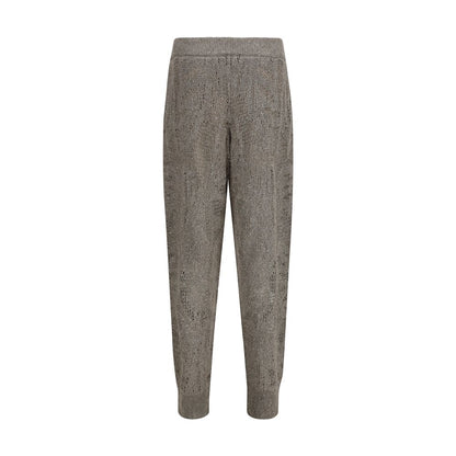 Brunello Cucinelli Brown Linen Casual Pants
