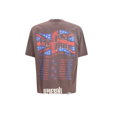 Represent Black Cotton T-Shirt