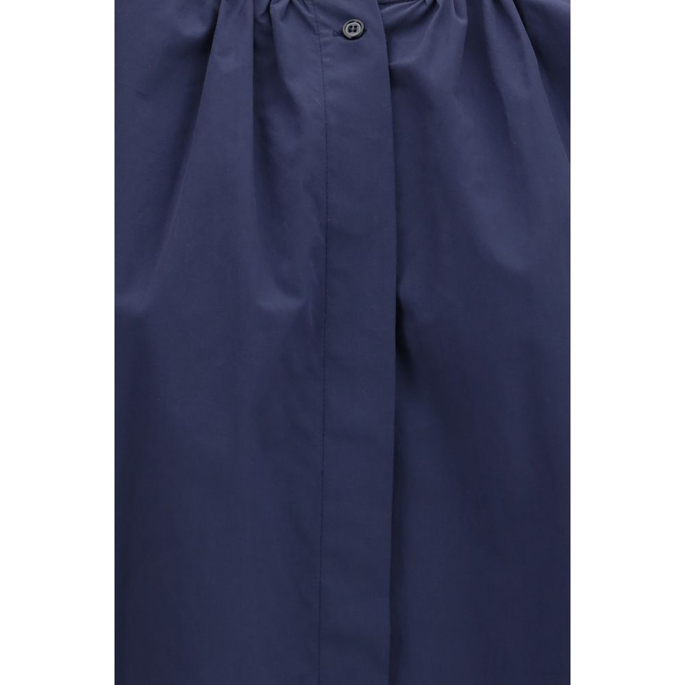 Max Mara Blue Cotton Shirt