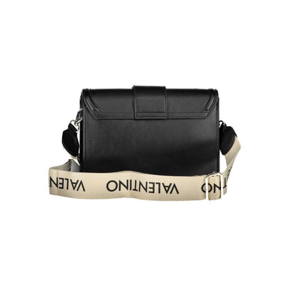 Mario Valentino Black Polyurethane Women Handbag