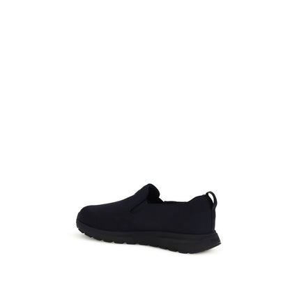 Prada Blue Fabric Sneakers