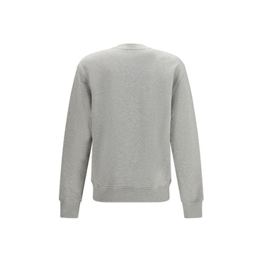 Ami Paris Gray Cotton Sweatshirt
