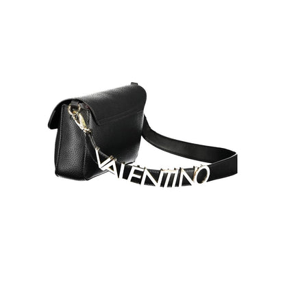 Mario Valentino Black Polyurethane Women Handbag