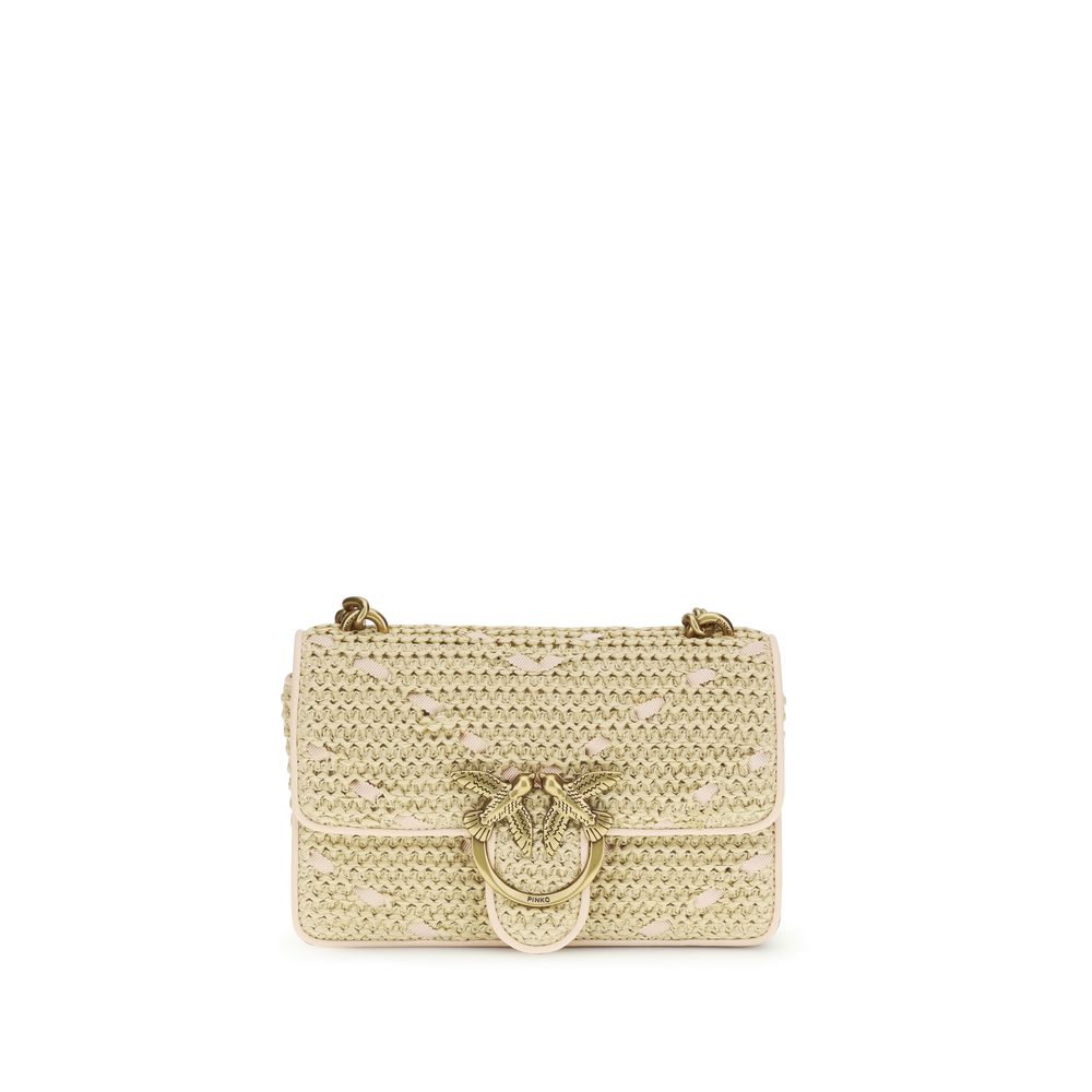 PINKO Beige Polypropylene Shoulder Bag