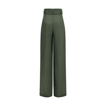 Max Mara Bicolor Linen Casual Pants