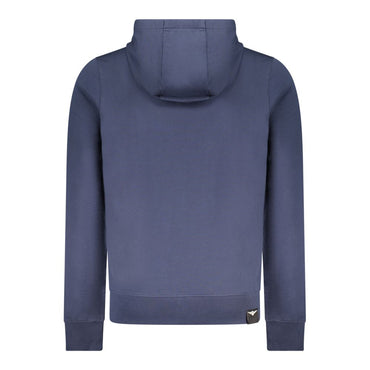 Accademia Militare Blue Cotton Men's Hoodie
