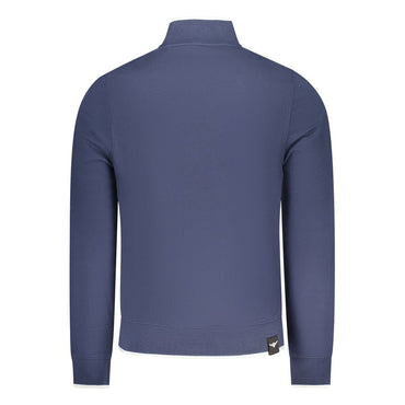 Accademia Militare Blue Cotton Men Sweatshirt