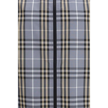Burberry Blue Polyester Shell Jacket