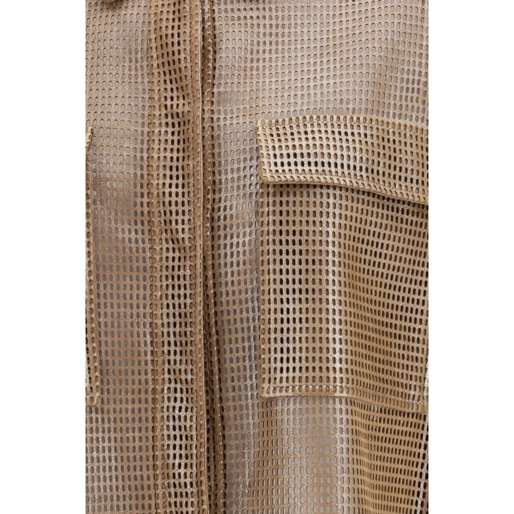 Brunello Cucinelli Brown Denim Shirt