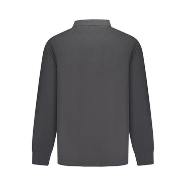 North Sails Black Cotton Men Polo Shirt