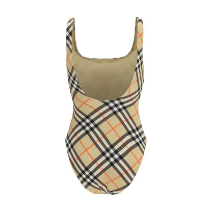 Burberry Beige Polyamide One-Piece Swimsuit