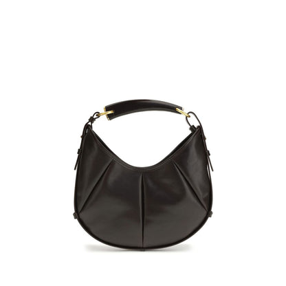 Saint Laurent Brown Calf Leather Bos Taurus Shoulder Bag