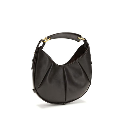 Saint Laurent Brown Calf Leather Bos Taurus Shoulder Bag