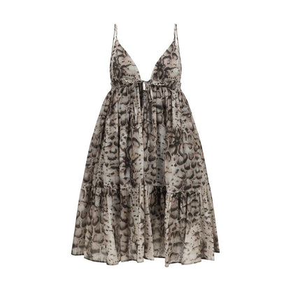 PINKO Beige Cotton Casual Dress